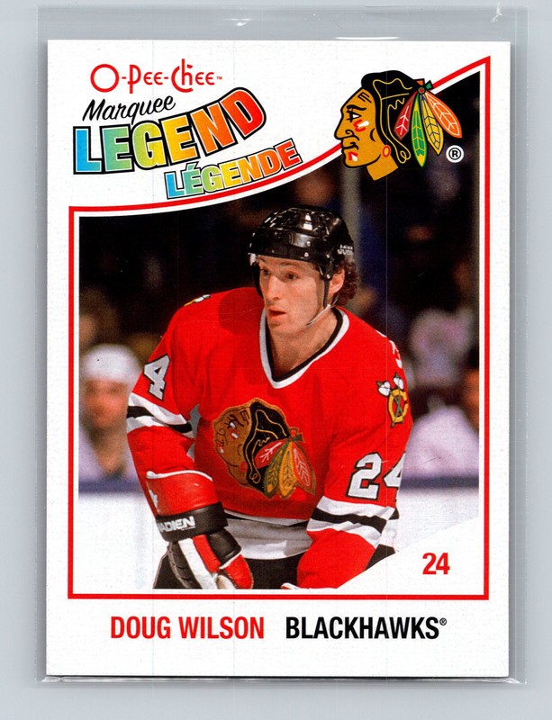 #587 Doug Wilson ML, Chicago Blackhawks 2010-11 O-Pee-Chee OPC Base