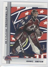 2000-01 ITG Be A Player Memorabilia Marc Denis #75 0a1