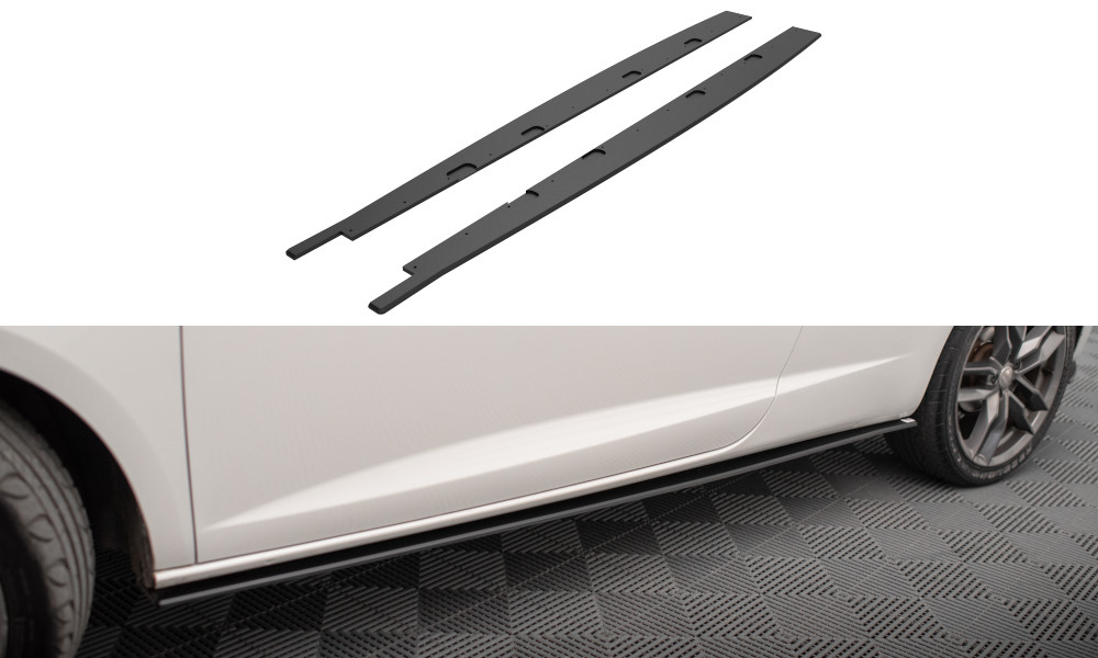 Bas de caisse Seat Ibiza Cupra Mk4 Maxton pour look racing et carrosserie