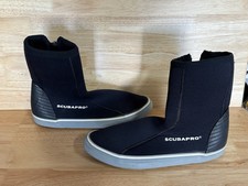 SCUBAPRO Boot Shoe Black Size Large Above Ankle
