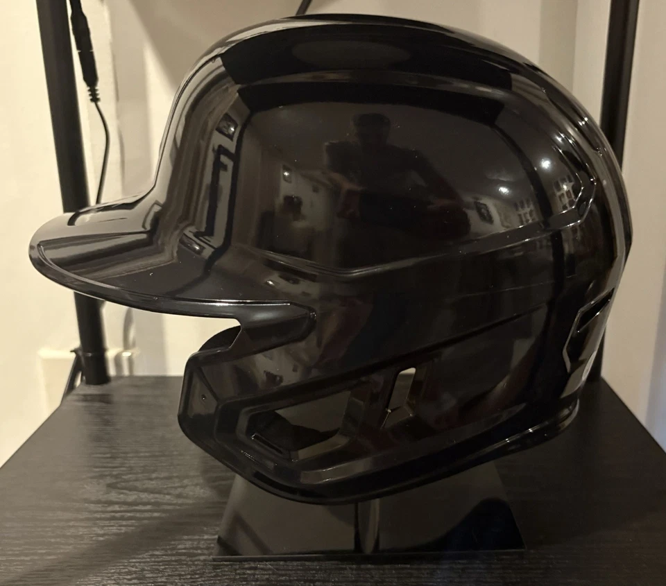 Casco de bateo tamaño completo firmado por Don Mattingly Auto Rawlings Yankees Capitán BAS Foto 4 de 4