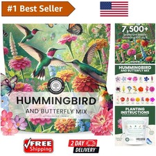 Gift-Ready 1 Ounce Hummingbird Butterfly Mix - 7,500 Seeds for Stunning Blooms 242.88 per gallon