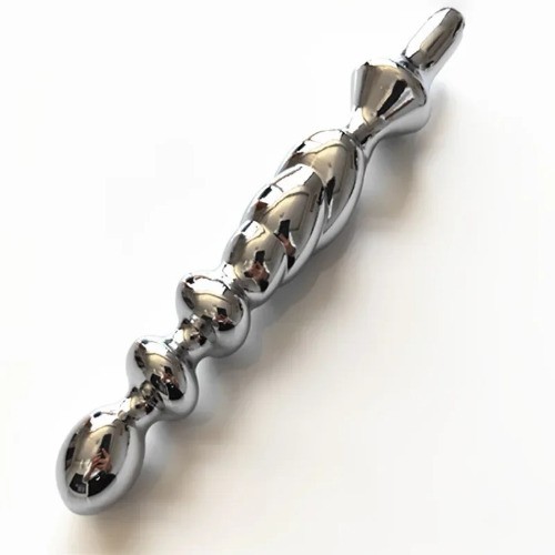 Paar-G-Spot-Stimulation-Prostata-Massage-Dilator-Masturbator-Langer-Dildo-Metall