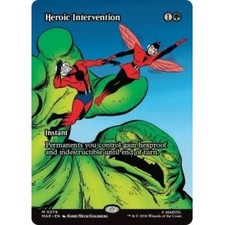 HEROIC INTERVENTION (BORDERLESS) (079) Marvel Universe Magic MTG MINT CARD