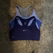 Nike Pro Dri-Fit Purple Sports Bra  Tank Set Racerback Women  s M