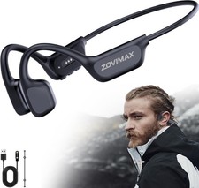 Militari Cuffie Conduzione Ossea, Bluetooth 6.0, IP68 Nuoto Impermeabili.