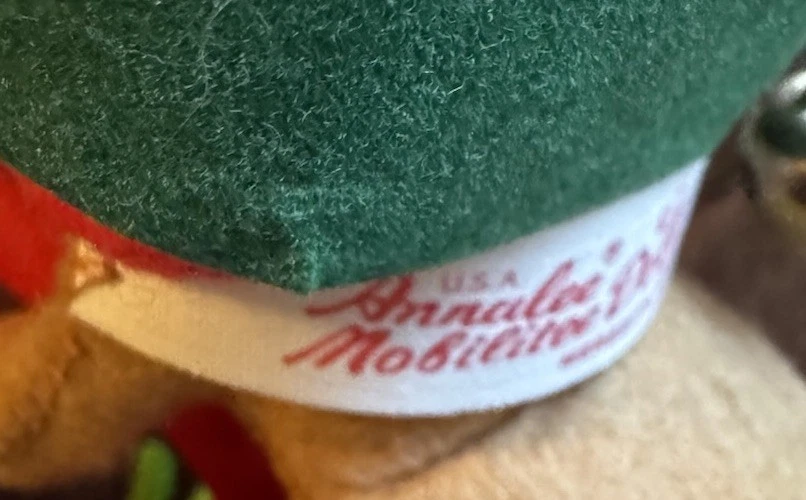 "Annalee 1971 vintage Santa abrazando a Rudolph reno 8"" de alto" Foto 2 de 3