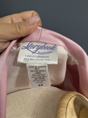 Gorgeous Girls Storybook Heirlooms Pastel Pink Pageant Interview Suit Size 6x - Picture 4 of 6