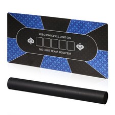 Pokermatte Pokertischauflage Poker Tischmatte Pokerteppich Pokerplatte 120x60 cm