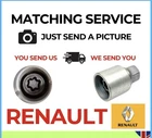 ORIGINAL Renault Locking wheel nut key, locking bolt key, High quality