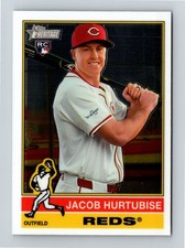 2025 Topps Heritage #124 Jacob Hurtubise Chrome