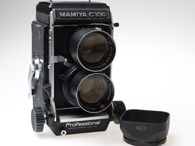 Mamiya C330 blue dot Kamera camera Sekor 135mm f4.5 Objektiv 98170