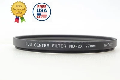 [Unused] Fuji Fujifilm Center Filter ND-2X 105mm GX617 G617 77mm Lens From JAPAN - Image 1 of 4