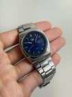 Seiko 5 Automatic Watch, 7009 Vintage, Blue Dial, 1988, 17J, Clean Dial,Day Date