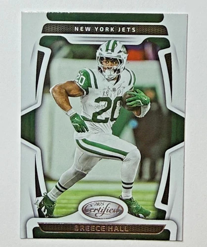 2025 Panini Certified #77 Breece Hall New York Jets