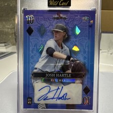 Wild Card 2024 5 Card Draw Stacked Deck Josh Hartle Autograph Serial #2/2