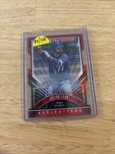 2015 Panini Elite Extra Edition #149 Julian Leon Auto Prospects Die Cut /100