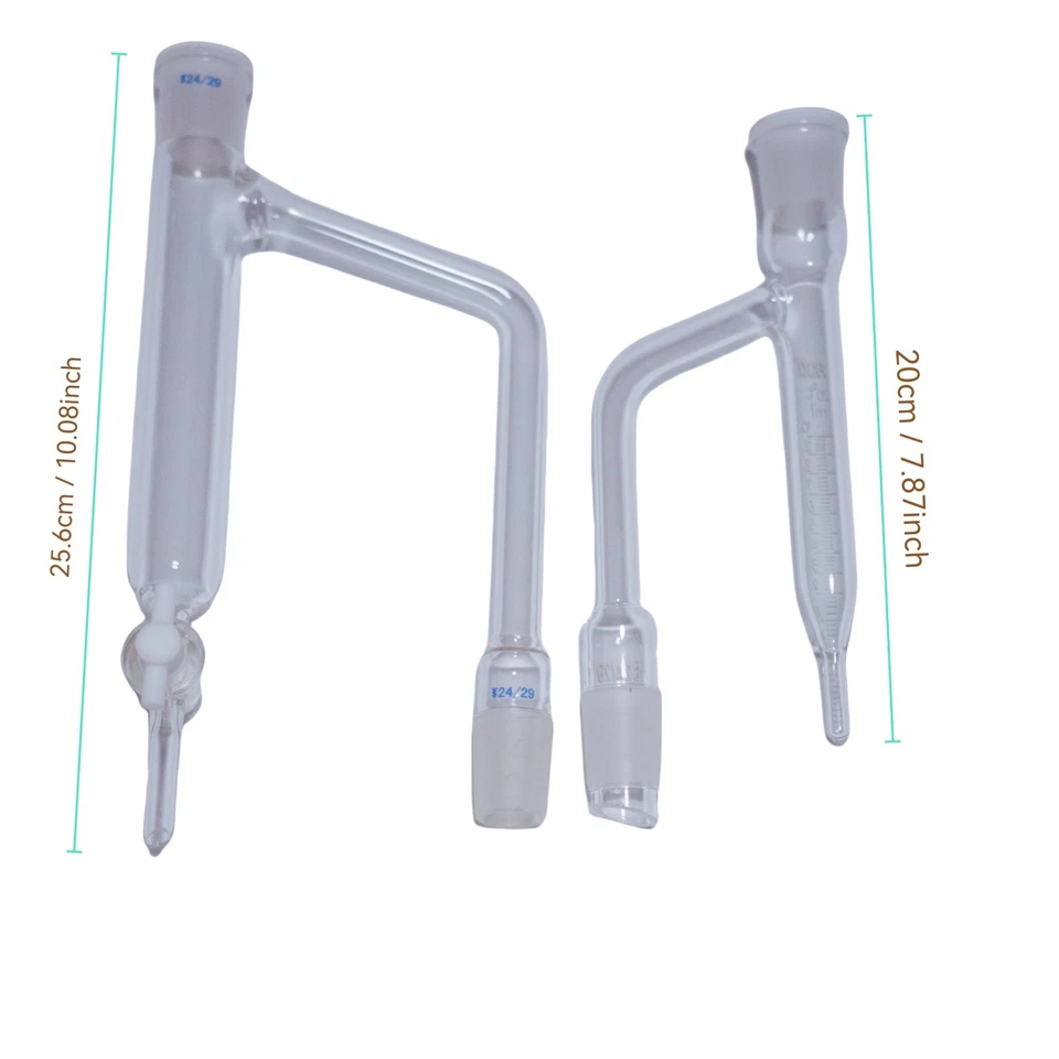 Vidrio de laboratorio decano strak tracp embudo 24/29 conjunto laboratorio cristalería proveedor Foto 2 de 4