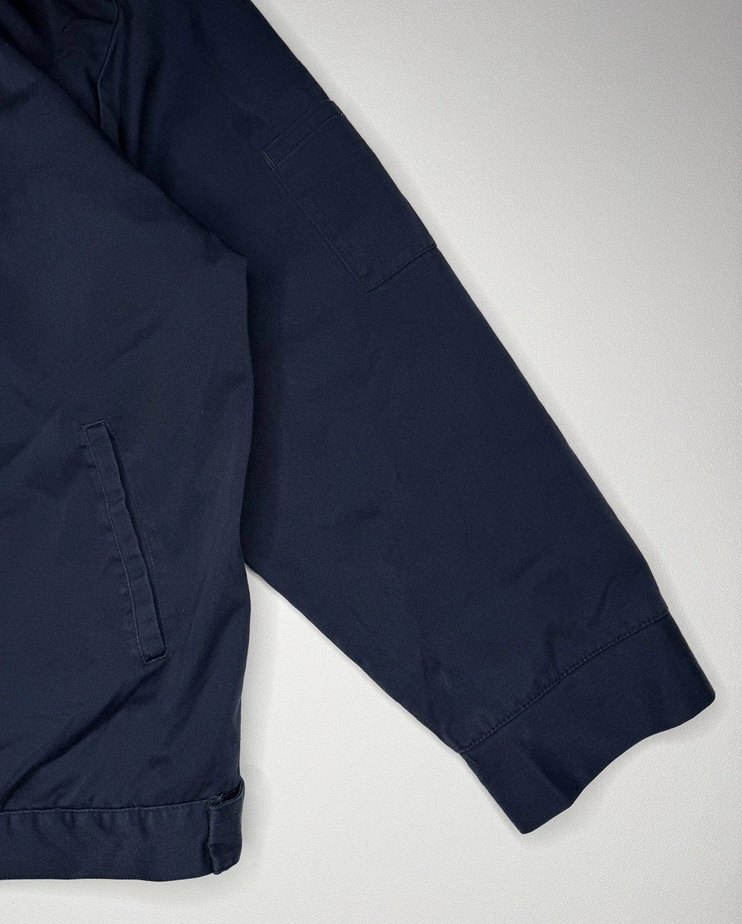 Vintage Honda Mechanic Work Parts Delivery Jacket Blue | XXL image 2