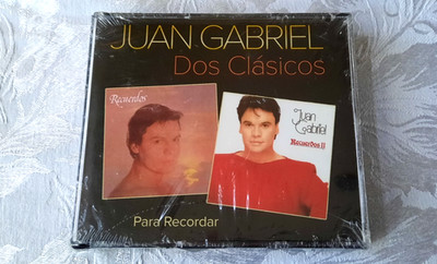JUAN GABRIEL Dos Clasicos: Para Recordar ~ Recuerdos + Recuerdos 2 (2CD) SEALED