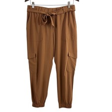 Banana Republic Factory Cargo Joggers Pants Women Size Medium Belted
