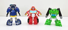 Transformers Rescue Bots - Chase + Heatwave + Boulder - Griffin Rock - Playskool