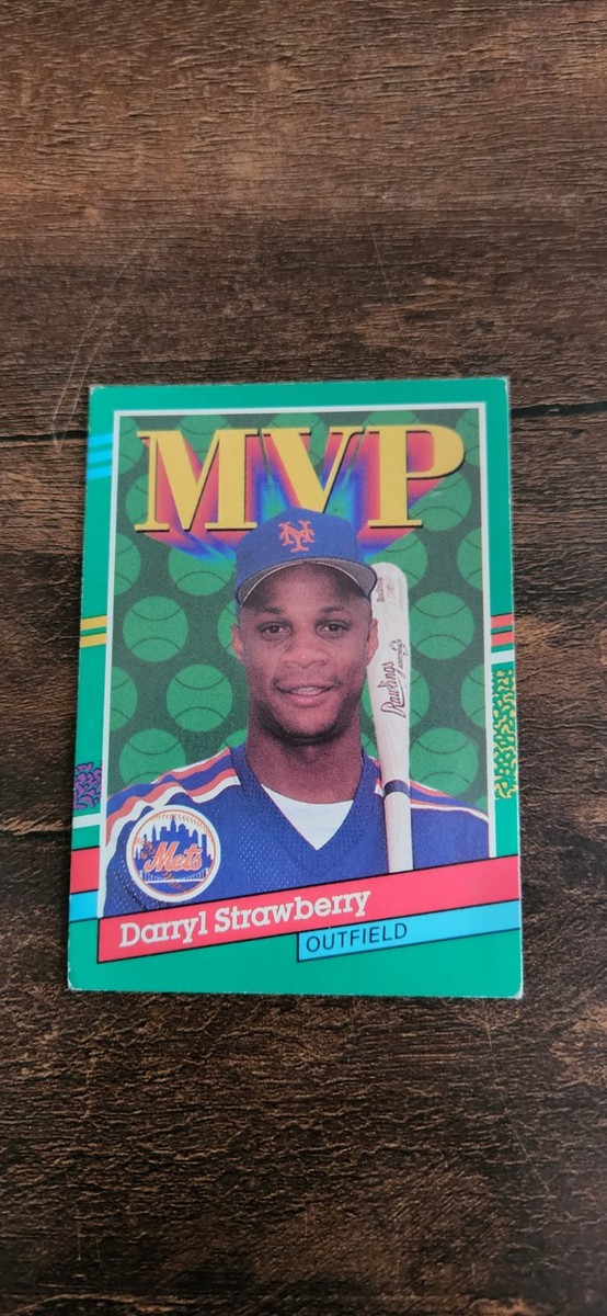 1990 Leaf Darryl Strawberry # 408 error no dot after inc | eBay