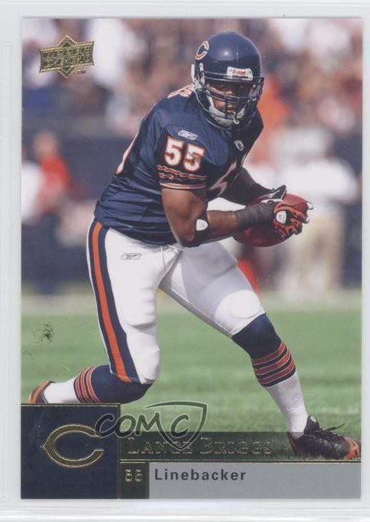 2009 Upper Deck Lance Briggs #39 0q5