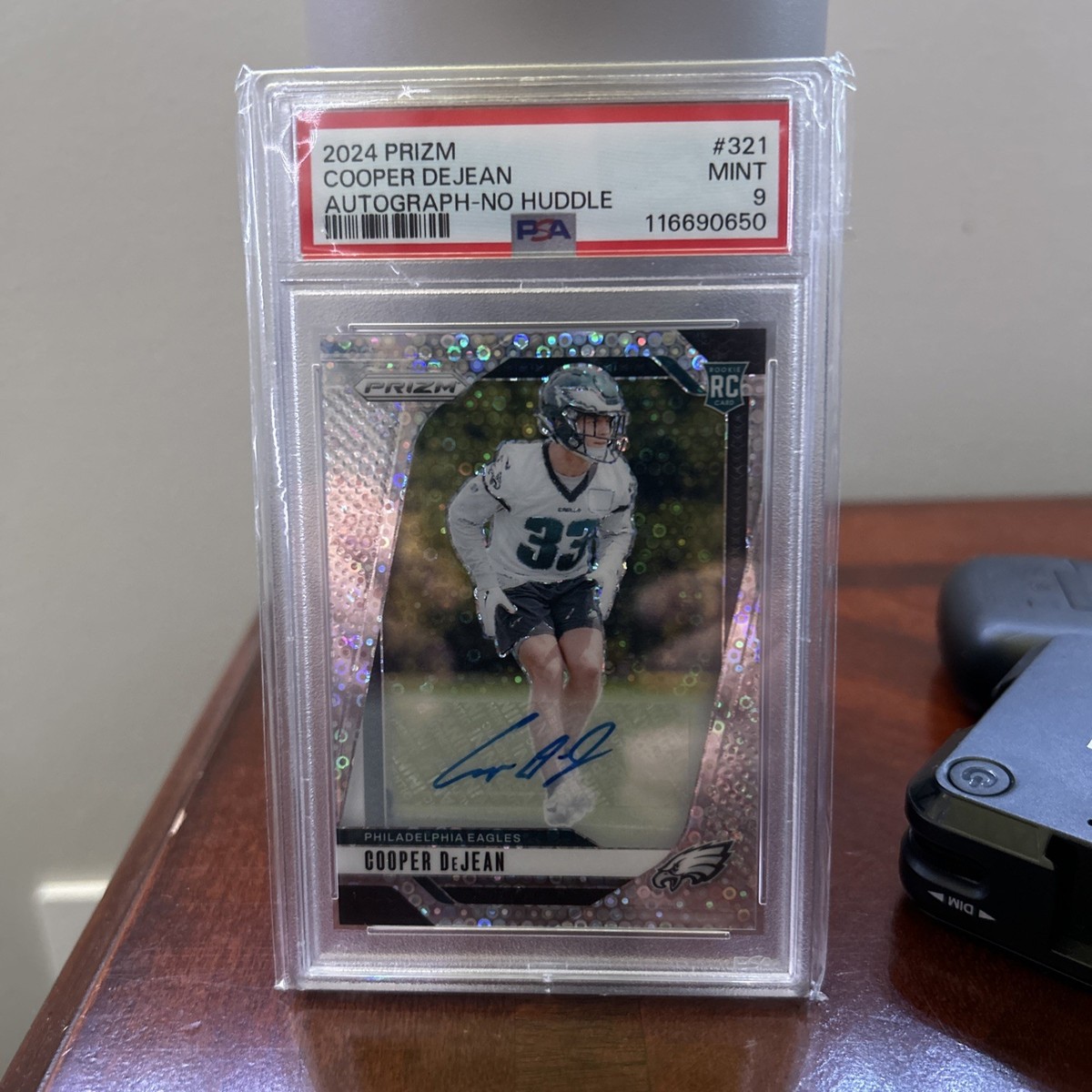 2024 Panini Prizm - Rookies Cooper DeJean #321 No Huddle Prizm
