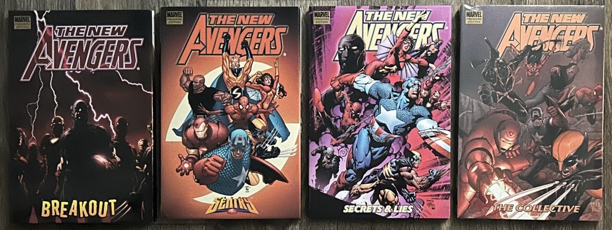 New Avengers 1st Series (Marvel HC Premiere) Volumes 1-9 (1 and 3