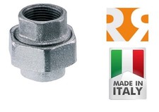 BOCCHETTONE SEDE CONICA FEMMINA-FEMMINA RACCORDI IDRAULICI ZINCATI DA 1/2 A 2