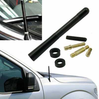 Universal 4.7 Aluminum Auto Alloy Carbon Fiber FM AM Radio Car Antenna Aerial A