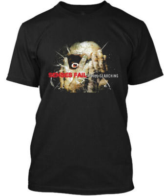 Trend Merry Christmas Senses Fail Band Cotton Black Full Size Shirt