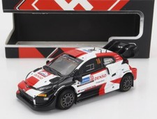 MODELLINO AUTO STATICO TOYOTA YARIS GR #18 KATSUTA RALLY ESTLAND 2022 1:43