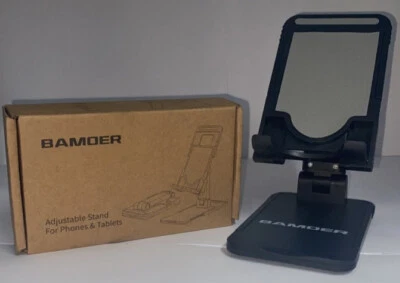 Bamoer Portable, Folding, Adjustable Phone & Tablet Stand - Image 1 of 3