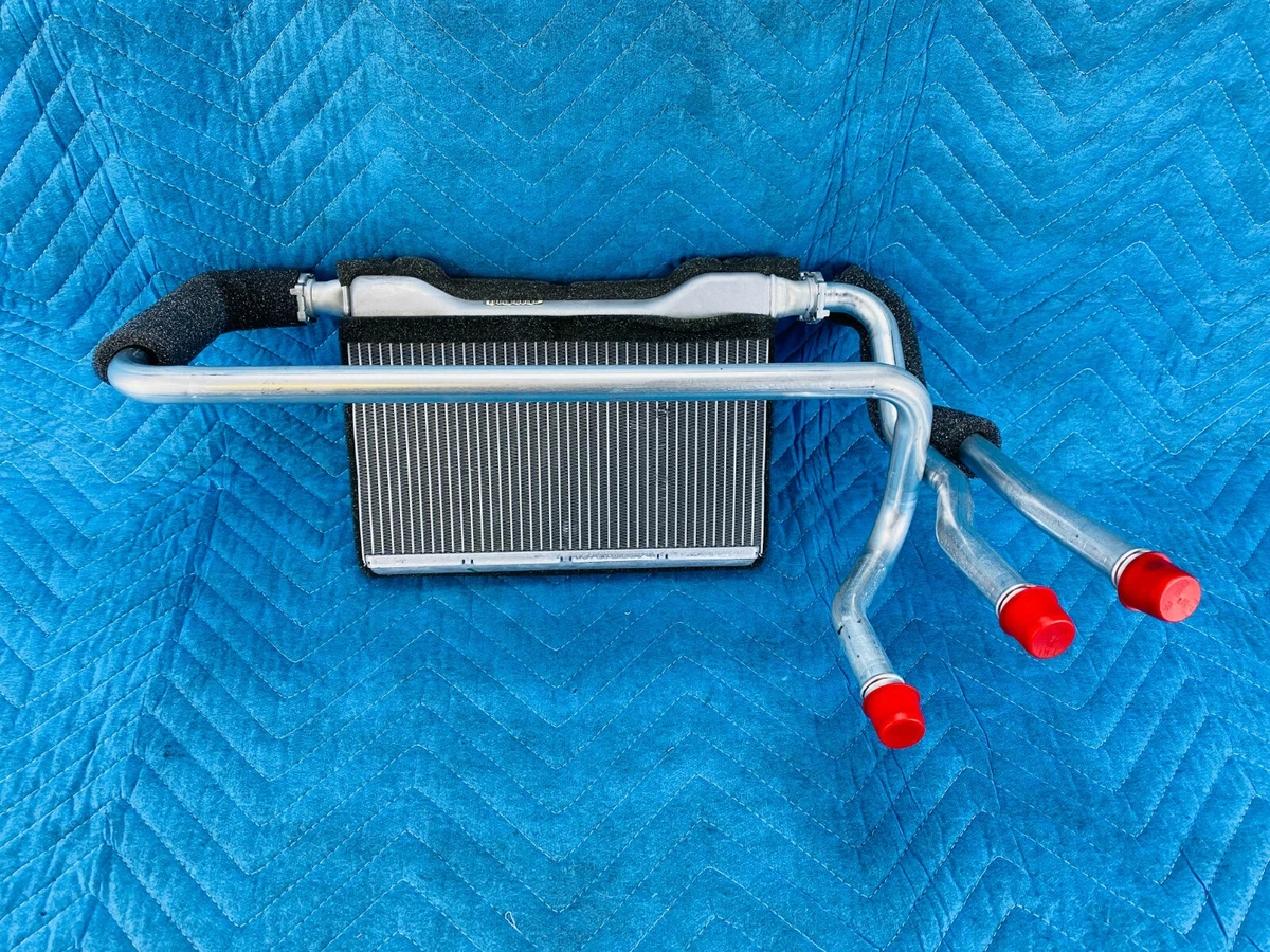 Genuine BMW AC Heater Core Radiator w/ Pipes Set 64119163330 OEM 