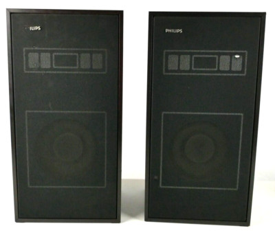 Philips 70FB153 Lautsprecherboxen 13/25Watt Boxen 80er Jahre Breitband Q-2042