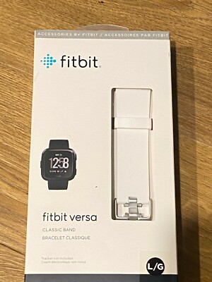 Fitbit Versa Band White Brand New in Box