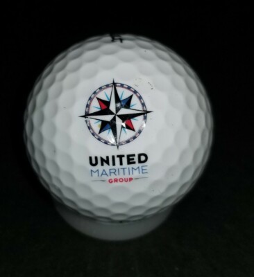 Logo Golf Ball United Maritime Group Titleist 2 