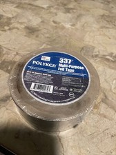 Polyken 337 Foil Tape,Rubber Adhesive,48Mm W,Silver