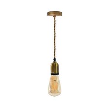 Image of E27 Ceiling Pendant Light Metal Lamp Holder 95cm Adjustable Cable Indoor