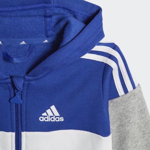 ADIDAS INFANT TUTA COTONE FELPATO art. IJ6323 mod. I 3-STRIPES TIBERIO COLORBLOC - Imagen 6 de 8