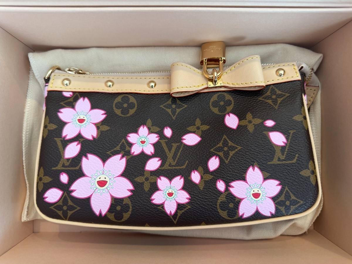 Louis Vuitton x Takashi Murakami Cherry Blossom Pochette M13666 | eBay