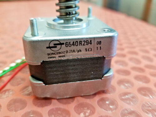 Sonceboz 6540R294 Slimline Mini Schrittmotor 0,71 A/Ph 5 Ohm - Bild 2 von 4