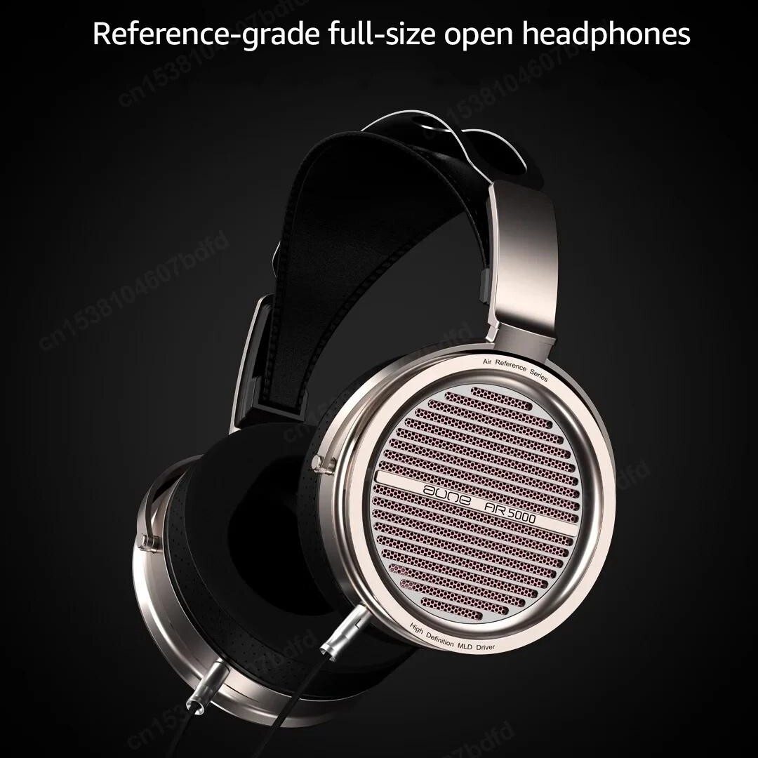 AUNE AR5000 Glazed Headphone 3.5mm Detachable Cable HiFi Stereo