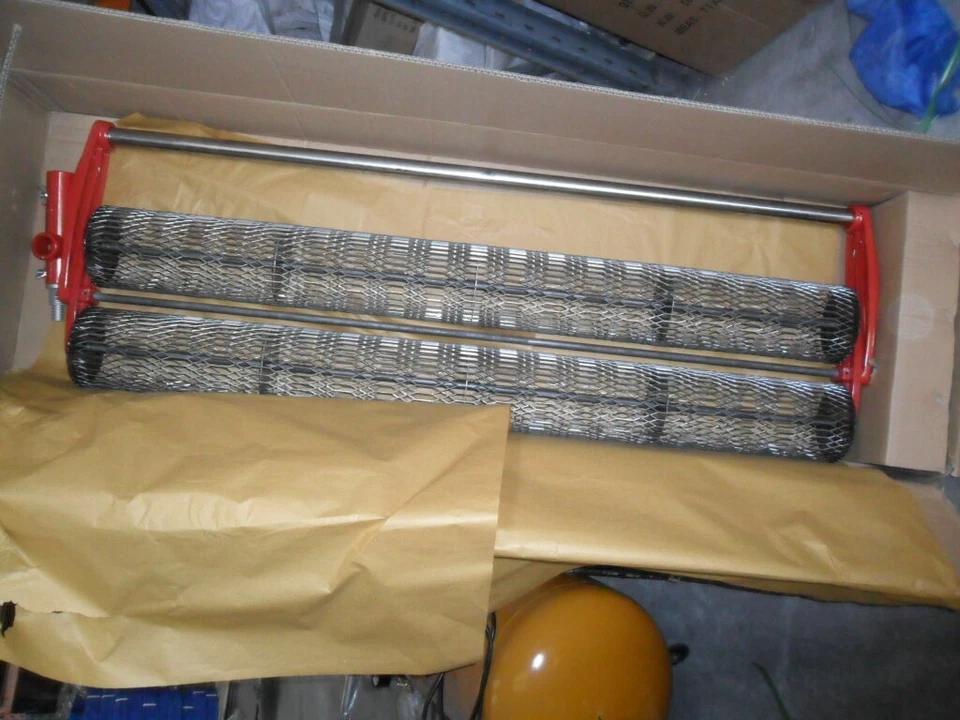 LTS UK MARSHALL TOWN Double Roller Tamp 36 inch Pattern Imprinted Concrete new