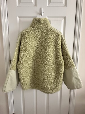 ACNE STUDIOS HALF ZIP POLAR FLEECE PISTACHIO GREEN XS | eBay
