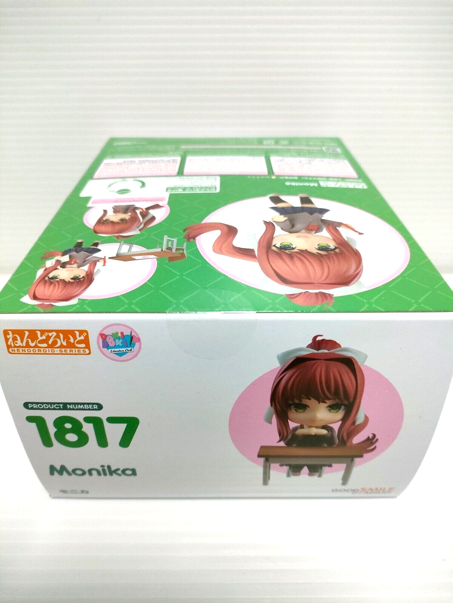 Doki Doki Literature Club Nendoroid Monika 1817 Figure 3.93in Good