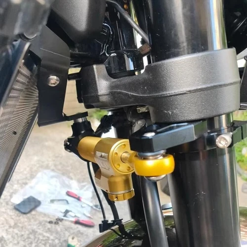 For Kawasaki Z900RS 2018-2024 Motorcycle Steering Damper Stabilizer Mount Kit - Picture 10 of 15