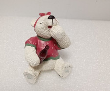 COCA COLA POLAR BEAR CUBS FIGURINES--I'M NOT SLEEPY..REALLY